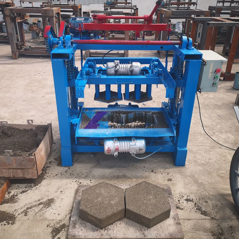 YUGONG Fully Automatic Concrete Brick and Paver Making Machinery