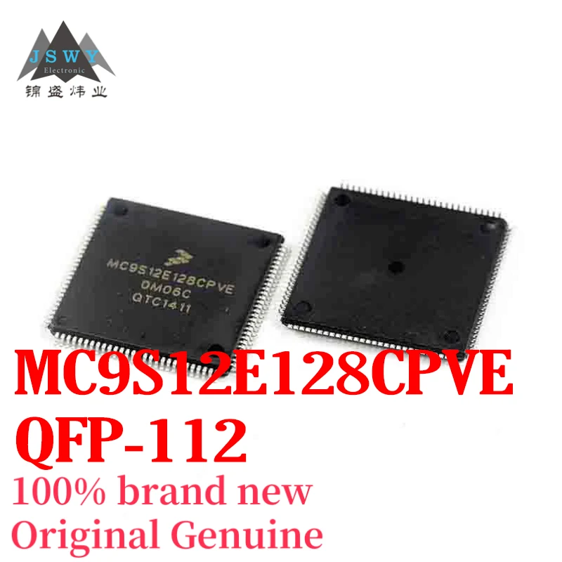 

(1/5 pcs) MC9S12E128CPVE MC9S12E128 TQFP-112 Microcontroller Microcomputer Brand New Authentic Fast Shipping Free Shipping