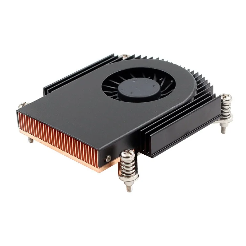 All-in-one Computer, Desktop Computer CPU Down-pressing, Ultra-thin 1U Pure Copper Heat Pipe Silent Radiator Fan
