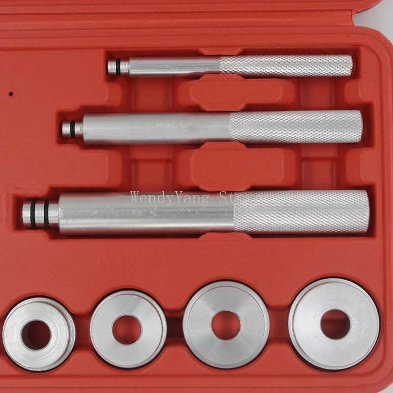 17PCS/Set Wheel Bearing Race Seal Bush Driver Master Tool Kits Aluminum Axle Install Remove