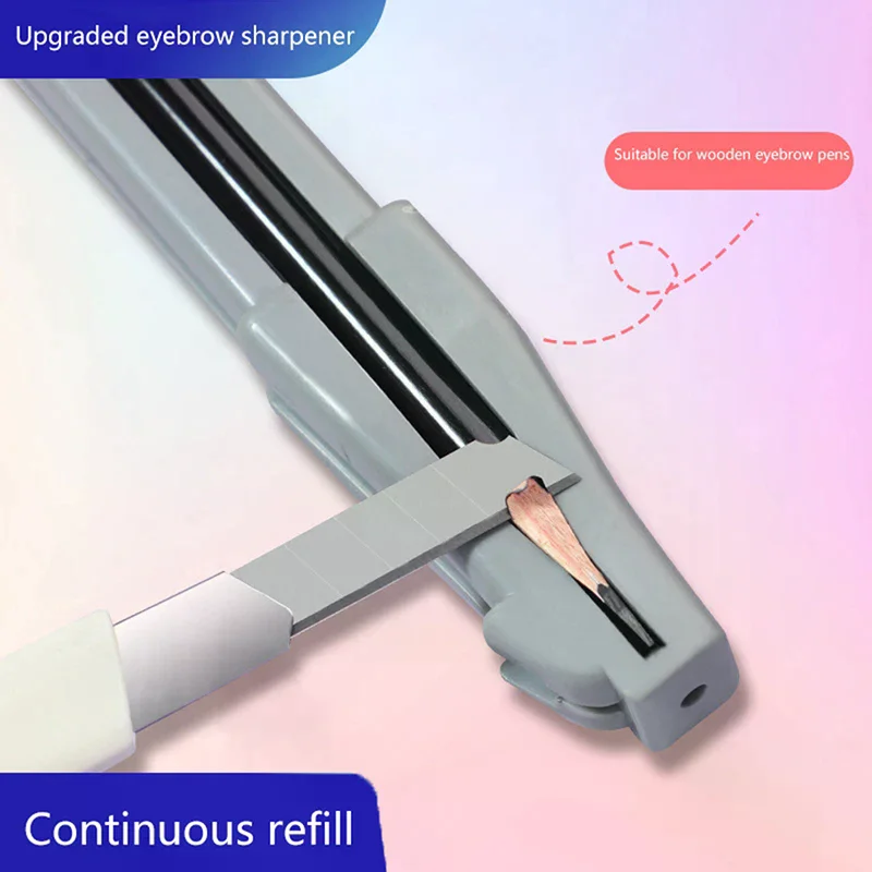 Outil pour aiguiser les crayons à sourcils, microblading, maquillage, tatouage semi-permanent, pour un usage domestique et professionnel