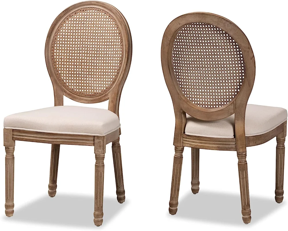 

Designer Inspired Collection Features Intricate Rattan Backs for a Regal Wedding or Banquet