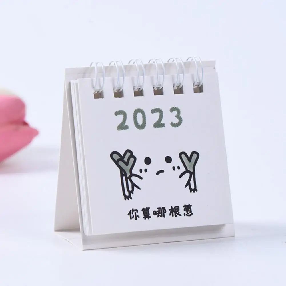 Office Calendar  Lovely Mini 2023 Calendar Table Decoration  4 Styles Calendar Decor