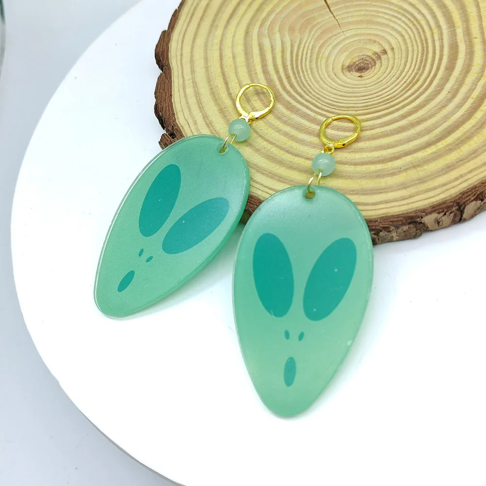 Anime DAN DA DAN Ayase Momo Same Style Pendant Earrings Cosplay Accessories Props Men And Women Earrings Holiday Gifts image 5