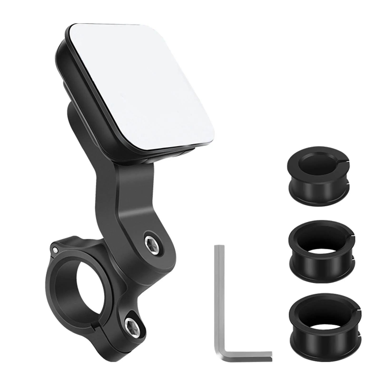 Magnetic Bike Phone Holder 360 Rotation Strong Suction Cycling Mount for Bicycle Motorcycle Stroller Scooter Treadmill Golf Cart