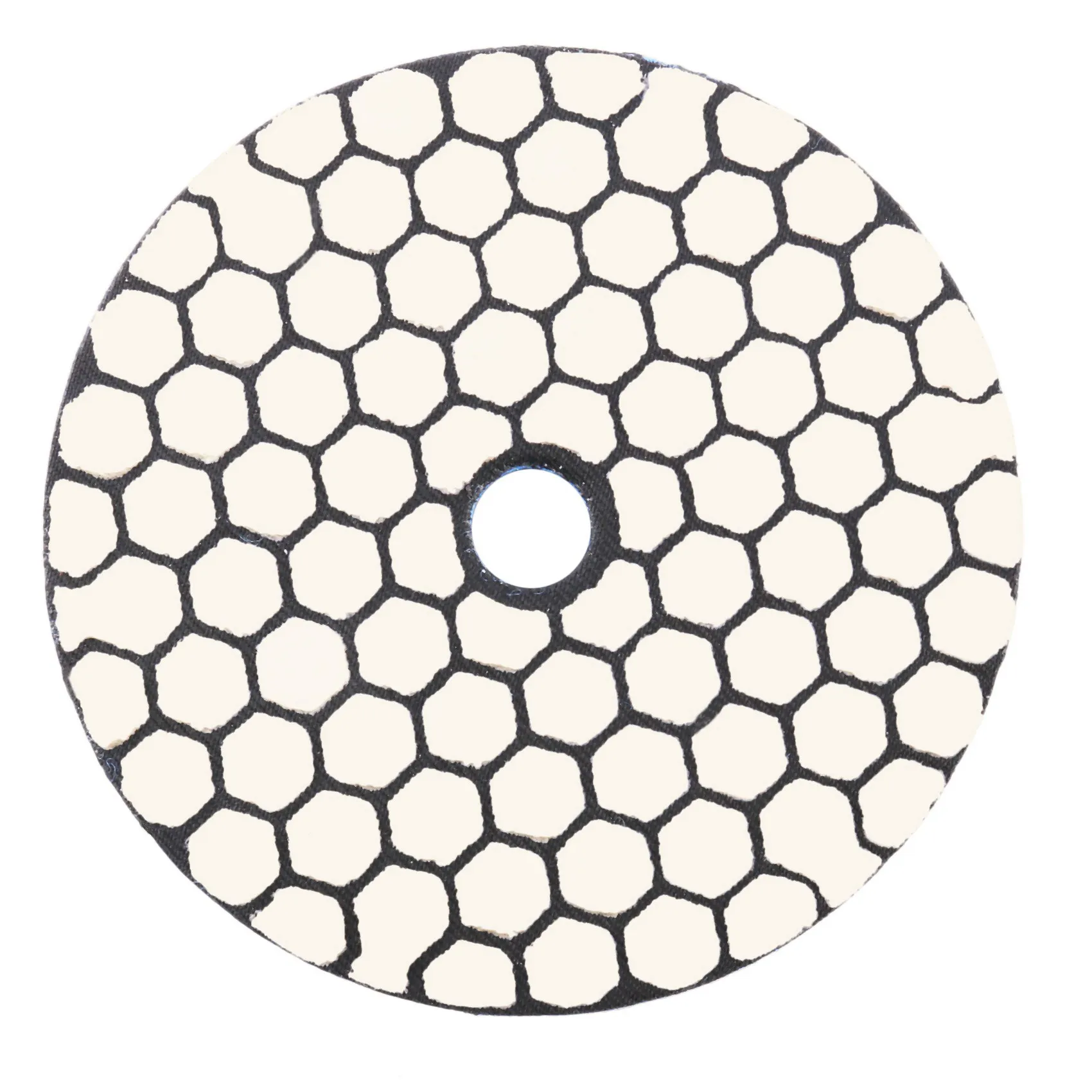 

12 Pcs 4 Inch /100 Mm Grit 50 Diamond Dry Polishing Pad Granite Marble Flexible Resin Sanding Disc Polisher-AT64