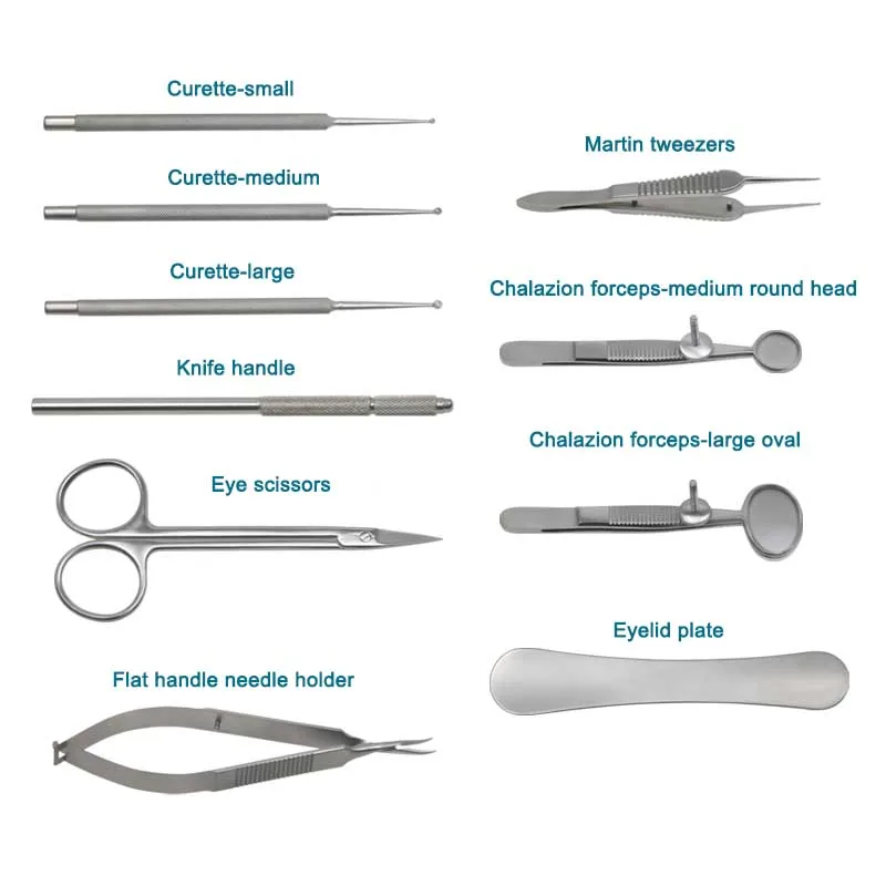 

GREATLH Ophthalmic Meibomian Flap Eyelid Forceps Clip Chalazion Forceps Autoclavable Ophthalmic Instrument