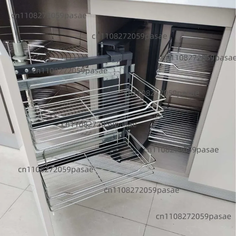 Cabinet Pull Out Blind Corner Cabinet Shelf Storage Organizer Magic Corner