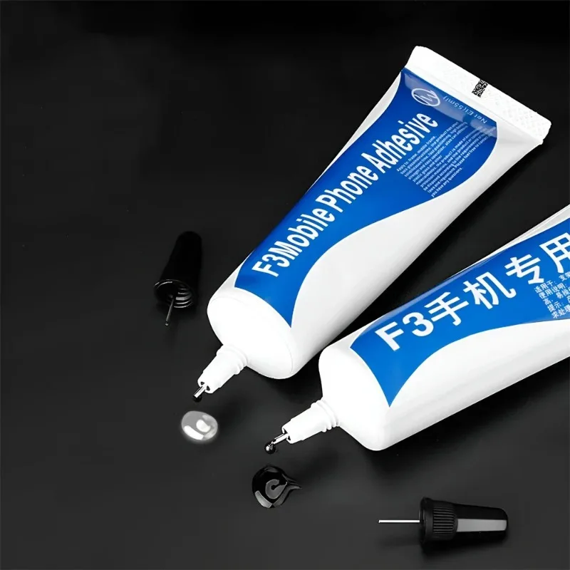Clear Contact Phone Repair Adhesive Multipurpose Glue for DIY Glass Plastic Precision Applicator Included 55ML