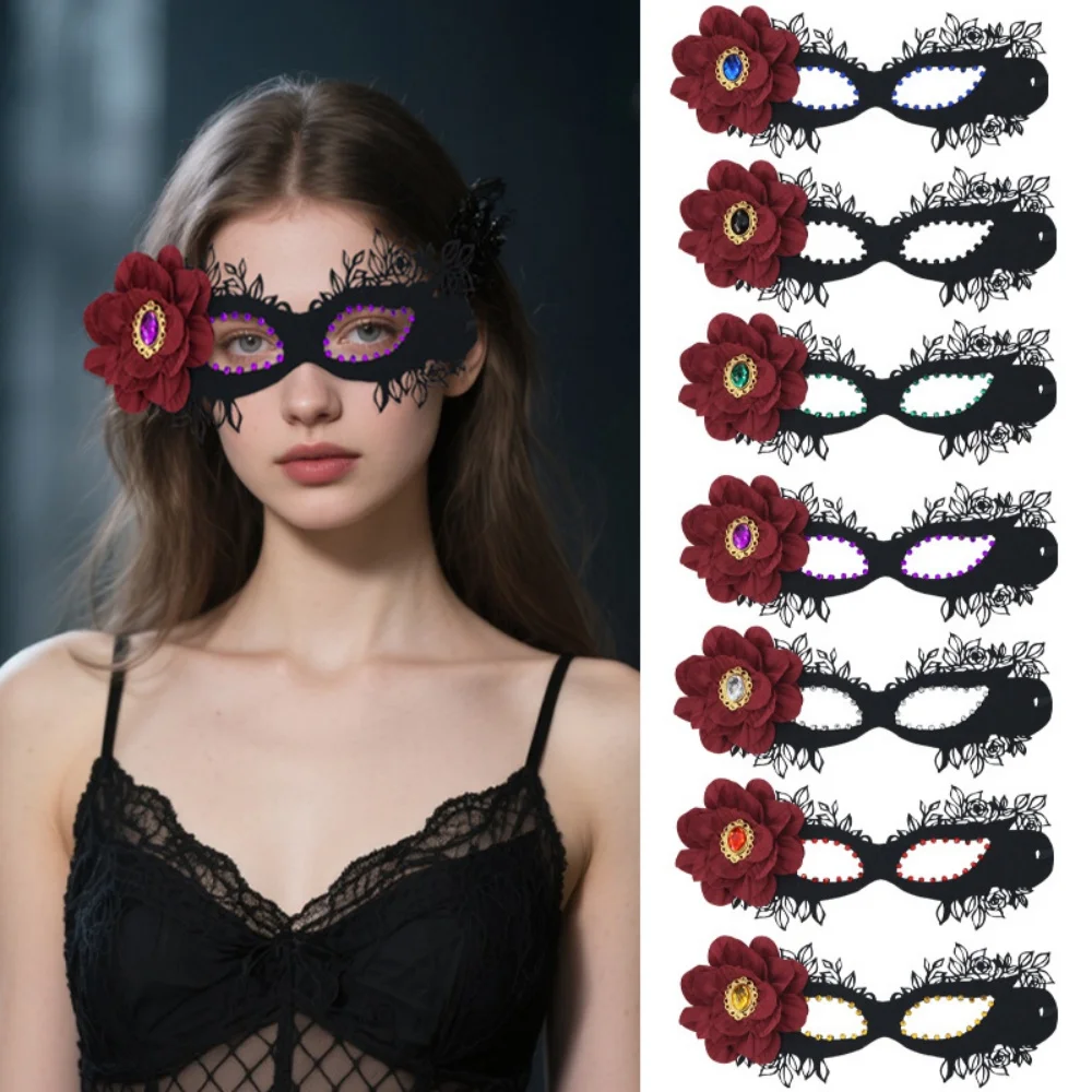 قناع غطاء عين للحفلات، قناع مثير بنصف وجه، قناع عين تنكرية، خفيف الوزن لحفلات الرقص، كرة تنكرية، مناسبة خاصة #1