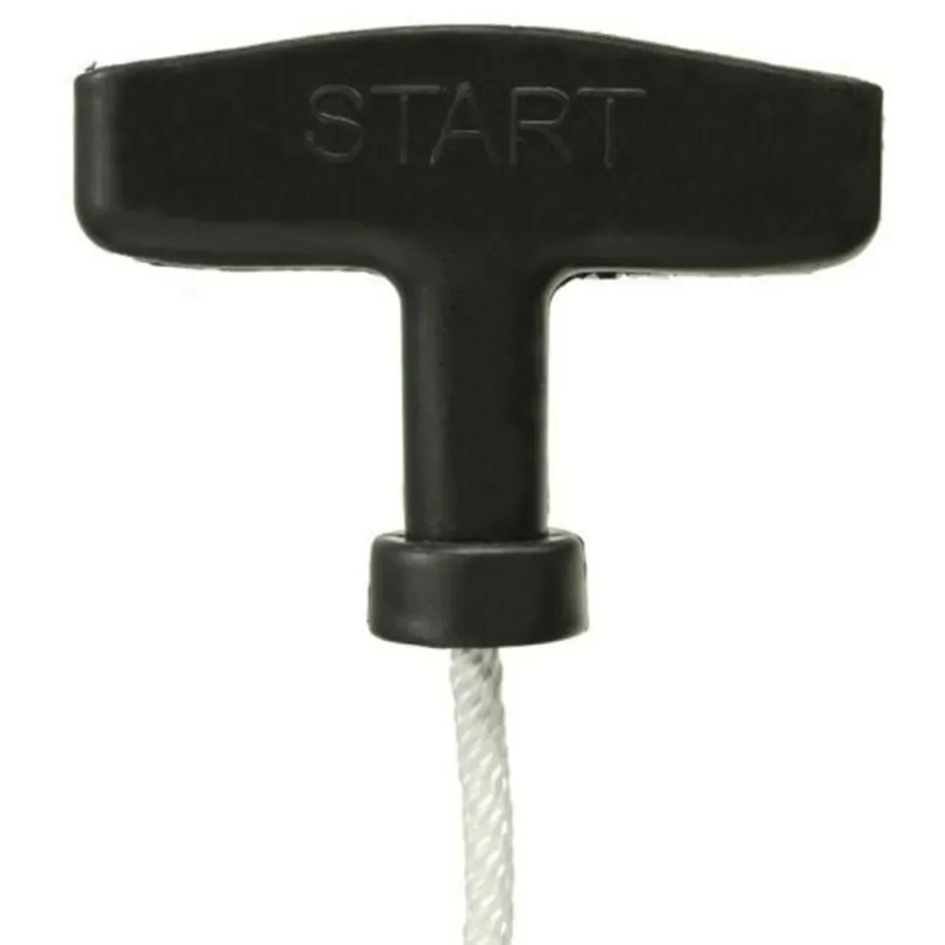 Cord Line/Rope Replacement Starter Pull Handle and Cord Line for Lawnmower Engines Easy Installation High Quality