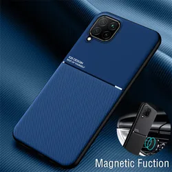 For Samsung Galaxy M32 M62 Case Magnetic Armor Leather Car Holder Cases for Galaxy M51 M31S M11 M31 M21S M21 M30S M80S Cover