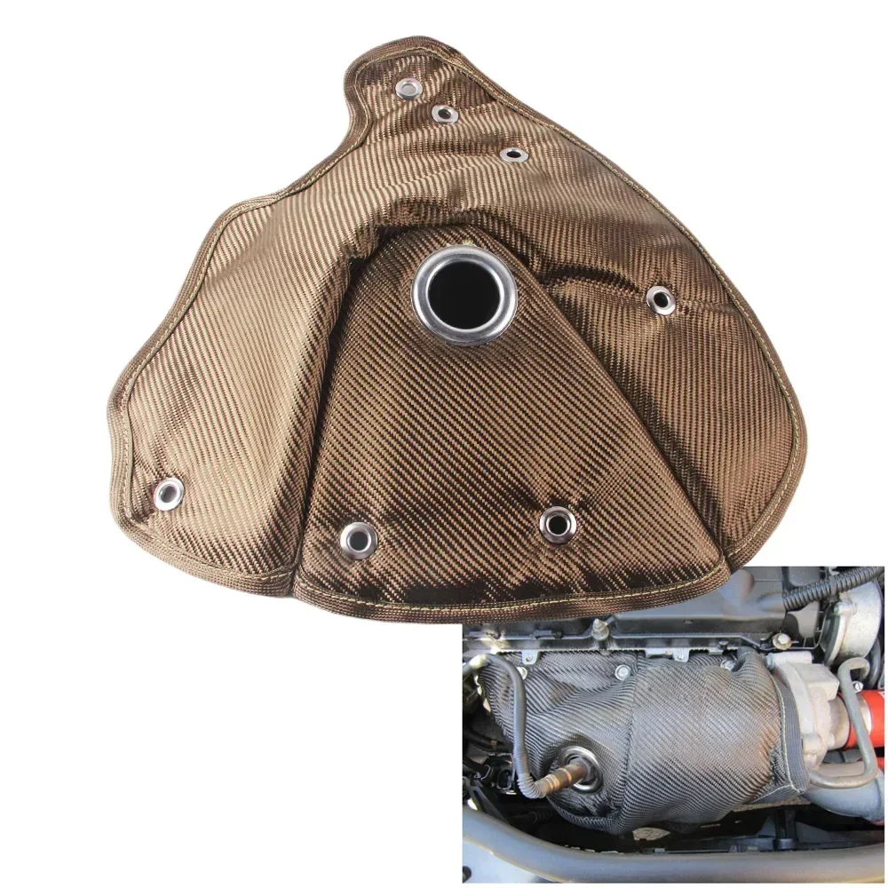 Titanium Turbine Cover Turbo Heat Shield For BMW Mini R55 R56 1.6T N14 N18 Turbocharger Heat Wrap Blanket