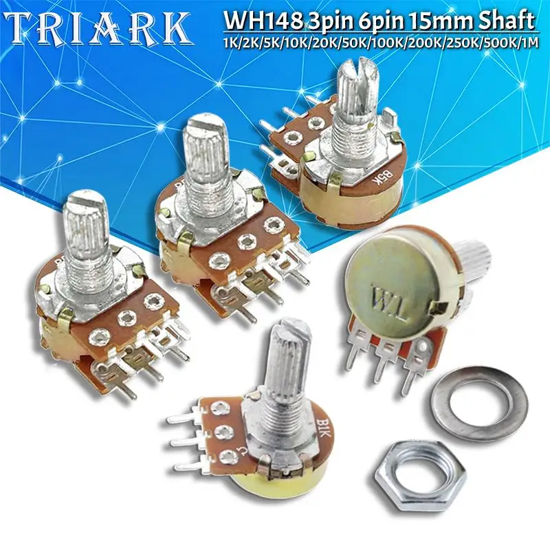 10PCS WH148 3Pin 6P…