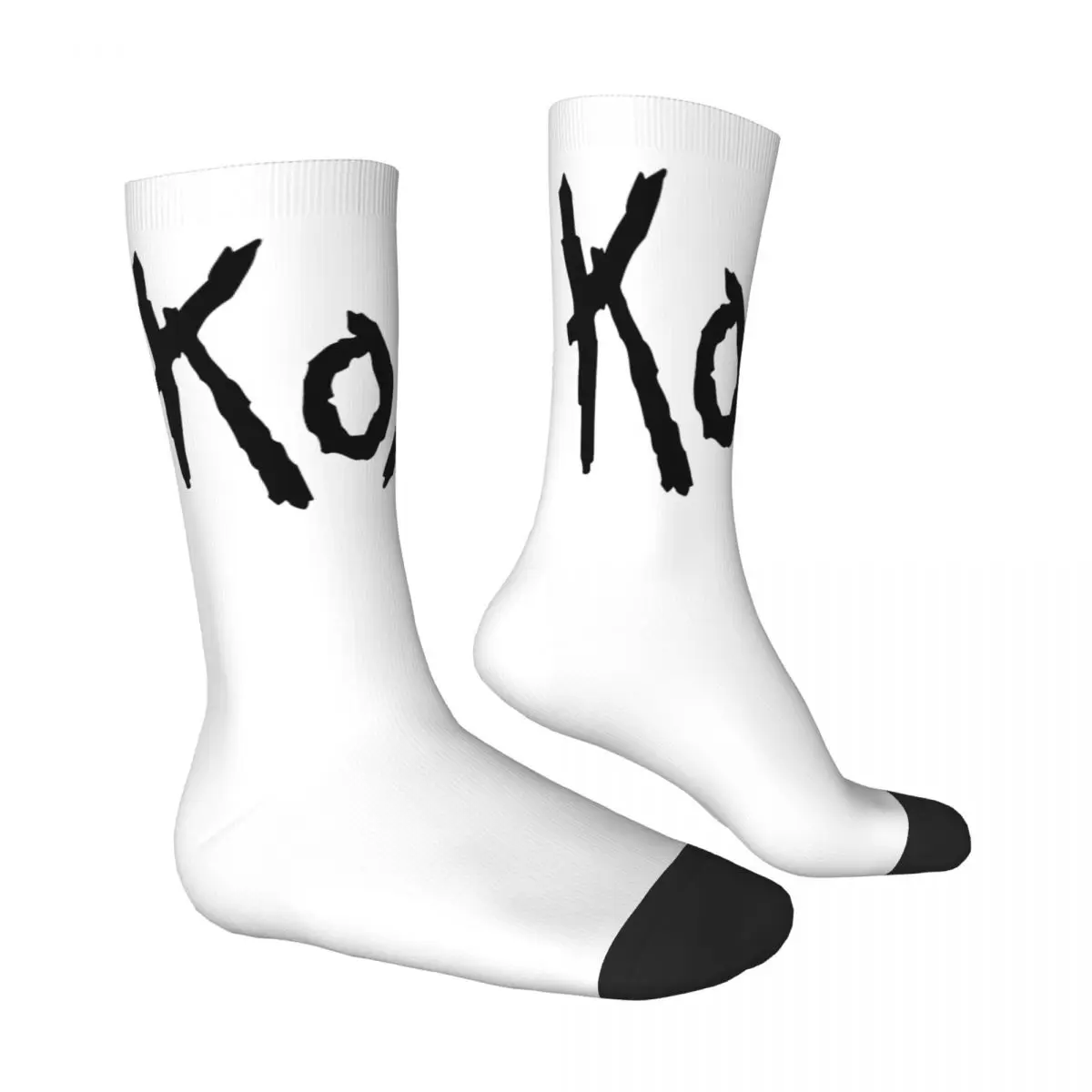 Men\'s Socks Korn Band Harajuku Music Rock Stockings Winter Retro Soft Socks Printed Running Anti Slip Socks