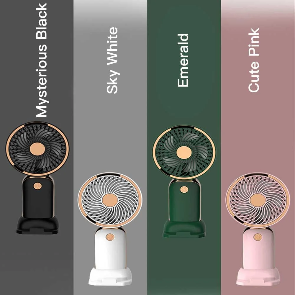 Handheld Small Fan Cooler Portable Small Usb Charging Fan Mini Silent Charging Desk Dormitory Office Student Gifts Long Enduranc