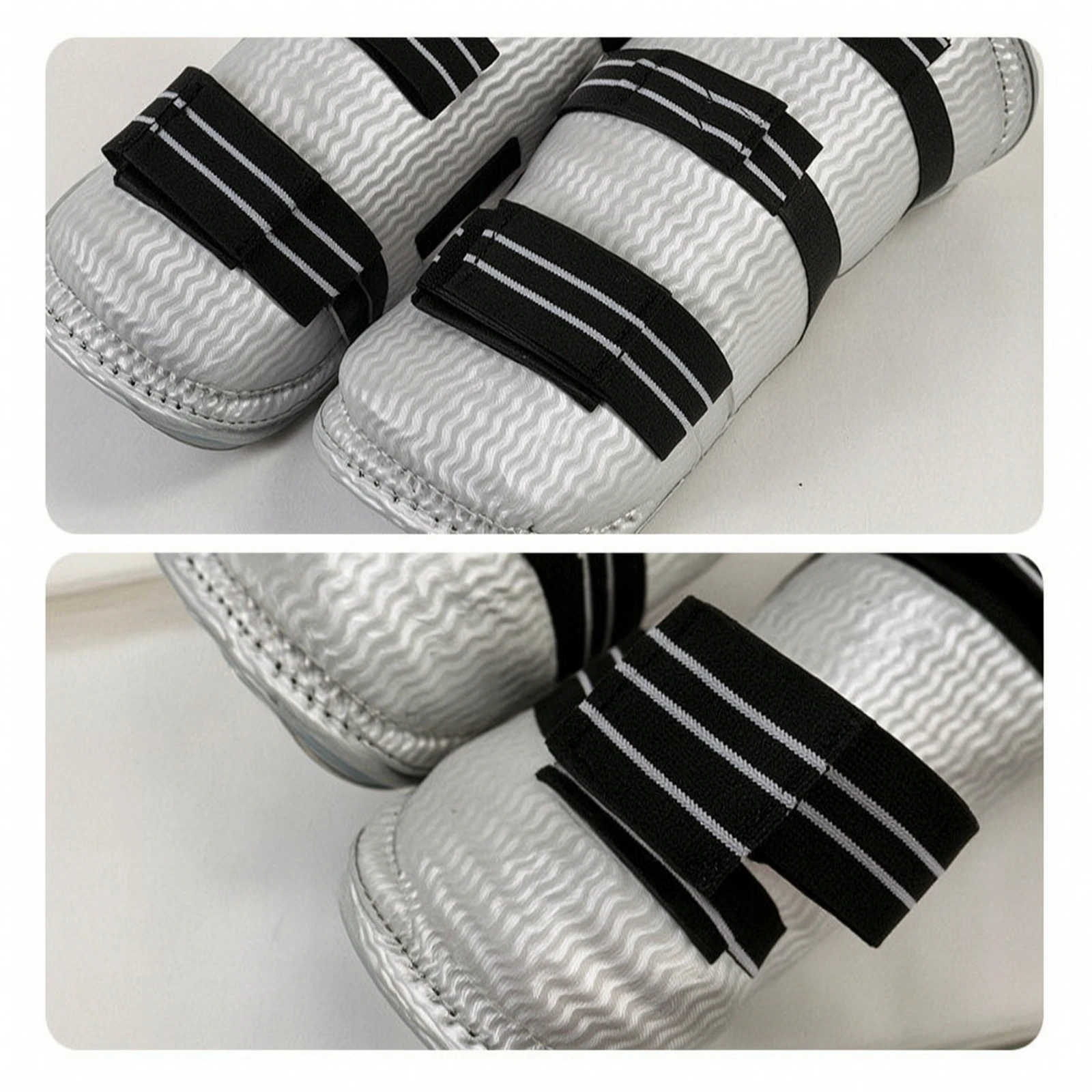 4 Pieces Combat Arts Punching Pads Textured Sparring Pads Padded Breathable for Athletes, Gym view 2