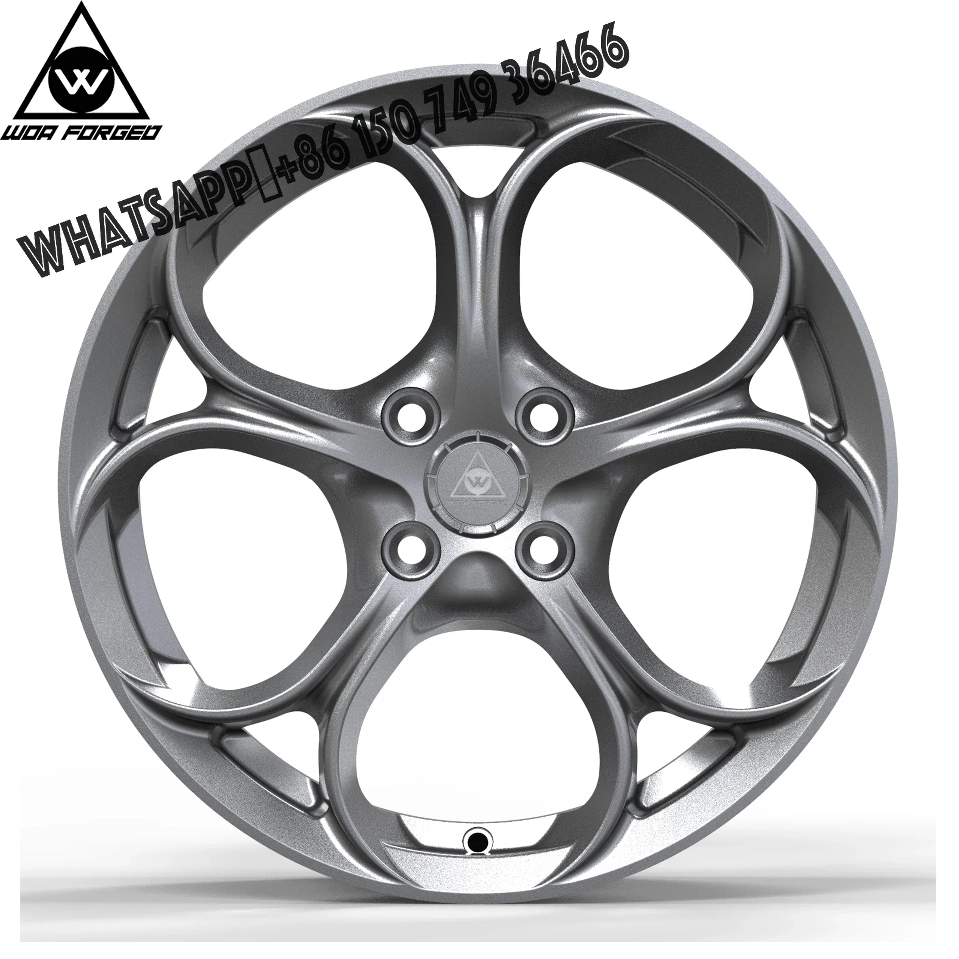 

WOAFORGED Retro Design Passenger Car Wheels Hub Products New Customized Rims Forged 6061 Aluminum Alloy for Alfa Romeo