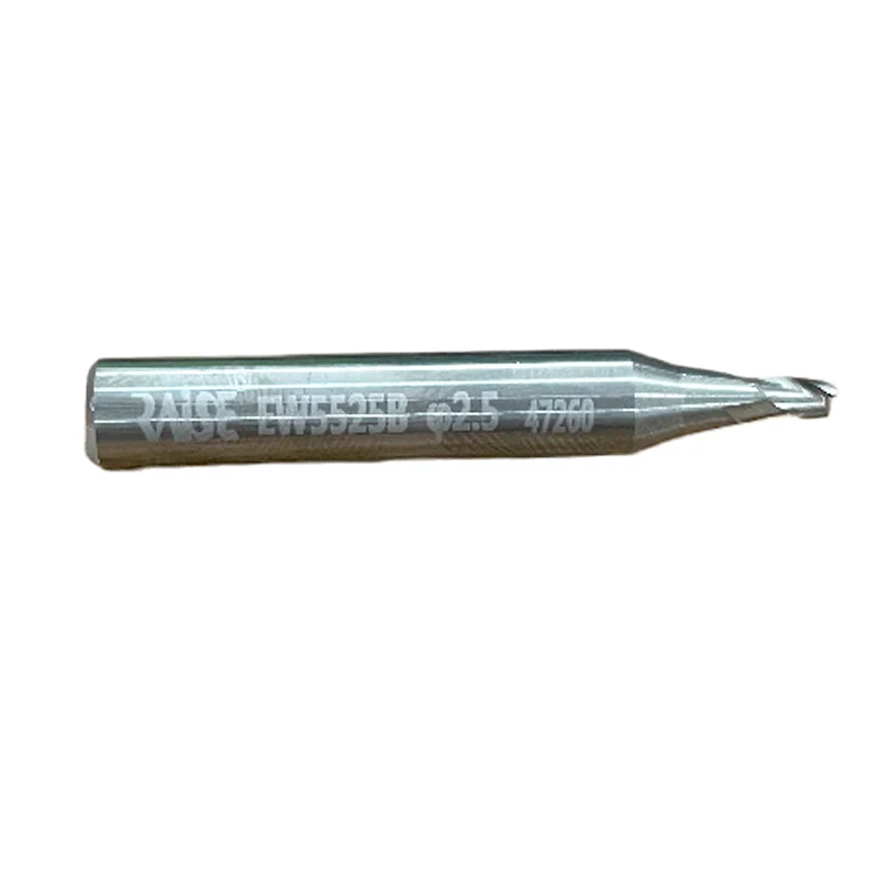 Raise Carbide End Mills 2.5mm EW5525B Cutter Resistant to Breakage for Wenxing DEFU JZ Goso 368A 998A Models Locksmith Tools