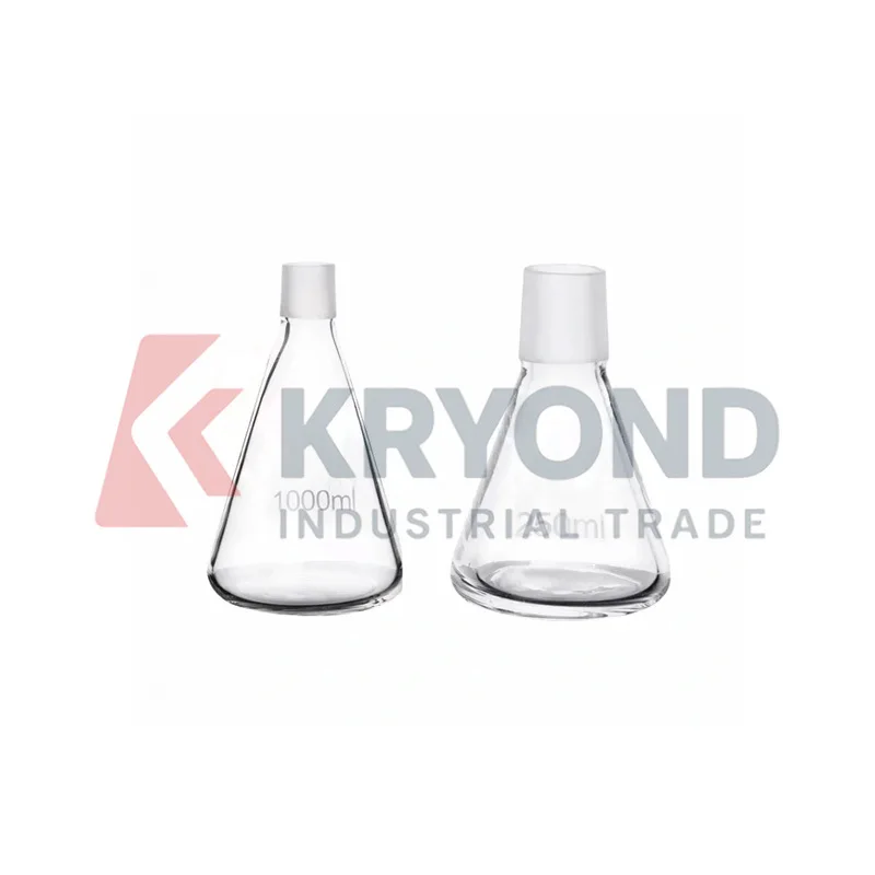 Vacuum Filtration Flask Laboratory Glass 250mL 500mL 1000mL Apparatus Accessory Equipment Research Application Use Series Models