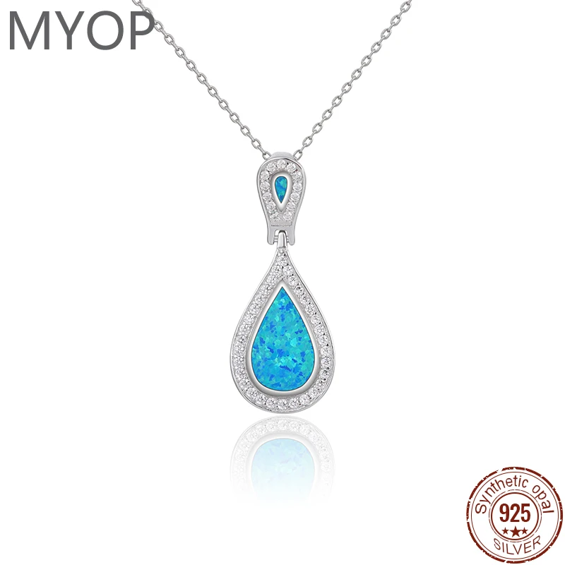 XYOP 2024 Jewelry 925 Sterling Silver jewelry Opal Pendant star must enter the warm weather girl heart burst