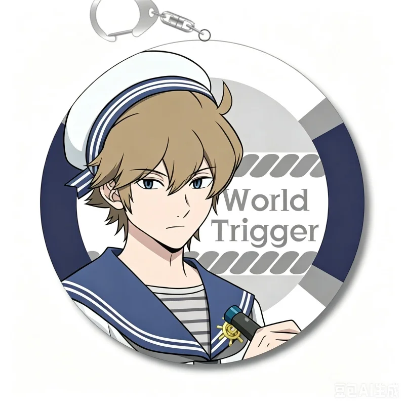 New 2026 World Trigger Bag Acrylic KeyRing Anime Lovers Lovely Products Sweet As A Gift For Fans Exquisite Product Keychain