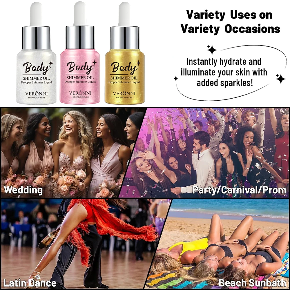 Blush liquide surligneur Contour finition haute brillante luminiseur maquillage Gel visage corps éclaircir paillettes Contour naturel miroitant