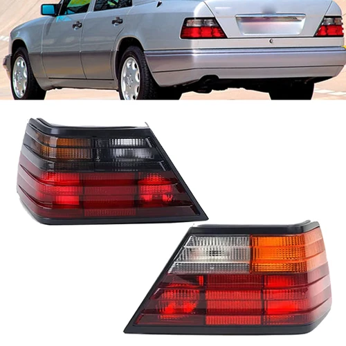 Luz trasera para Mercedes Benz W124 Clase E 1986-1989 1990 1991 1992 1993 1994 1995, luz trasera, lámpara de señal de freno