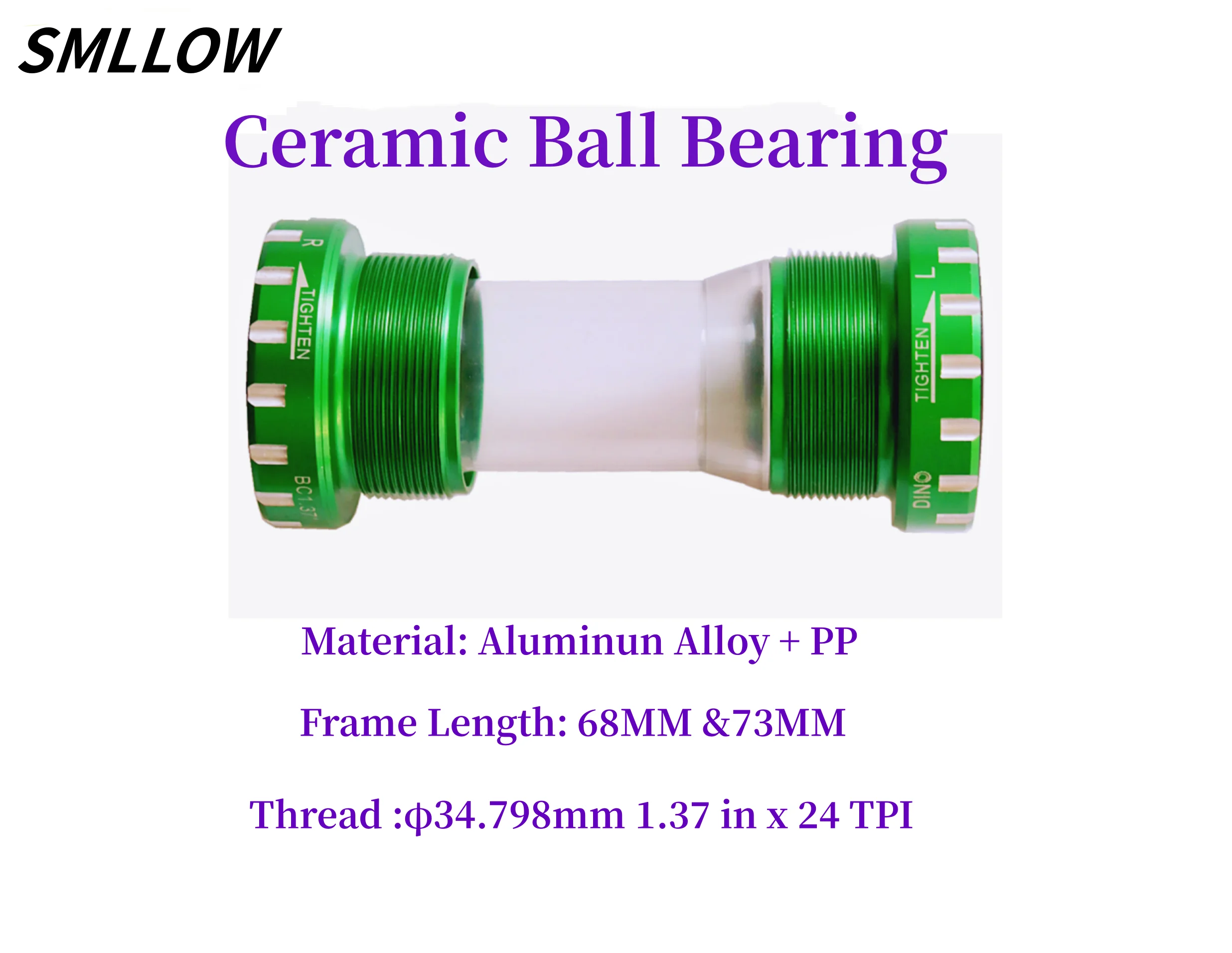 MTB ROAD BIKE BB SHELL CERAMIC BALL BEARING BB Shell 68mm 73mm BOTTOM BRACKETS Applicable to X5 X0 XT R8000