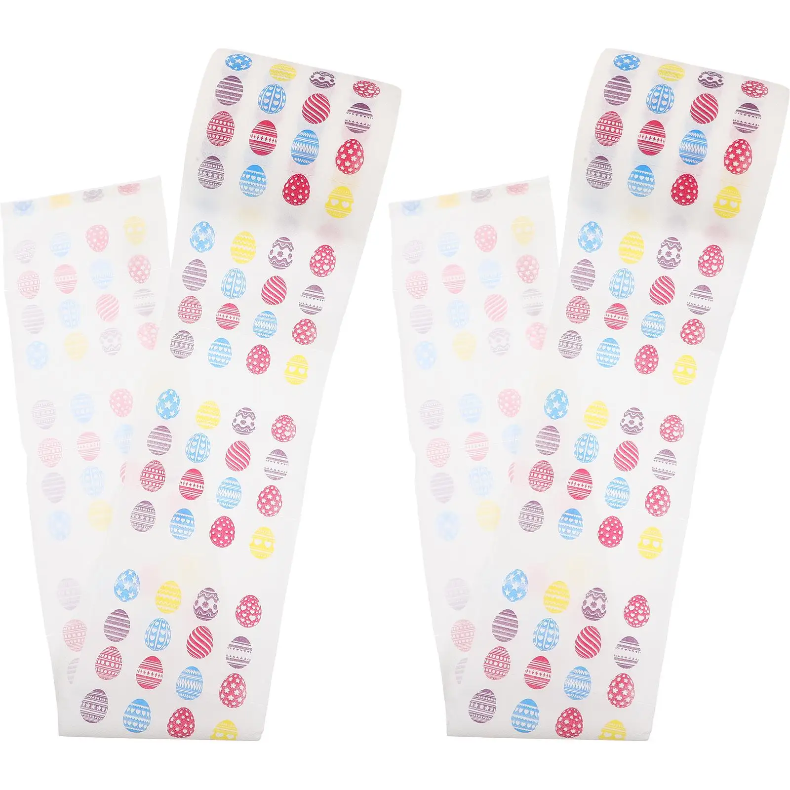 

2 Rolls Toilet Paper for Bathroom Kitchen Napkin Cute Creative Tissue Accessory Printed Trailer Easter Egg