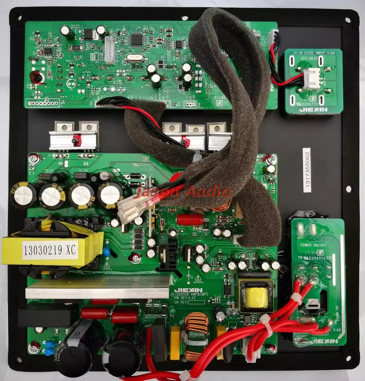 500w CLASS-D digital power amplifier module ,subwoofer amplifier board subwoofer board