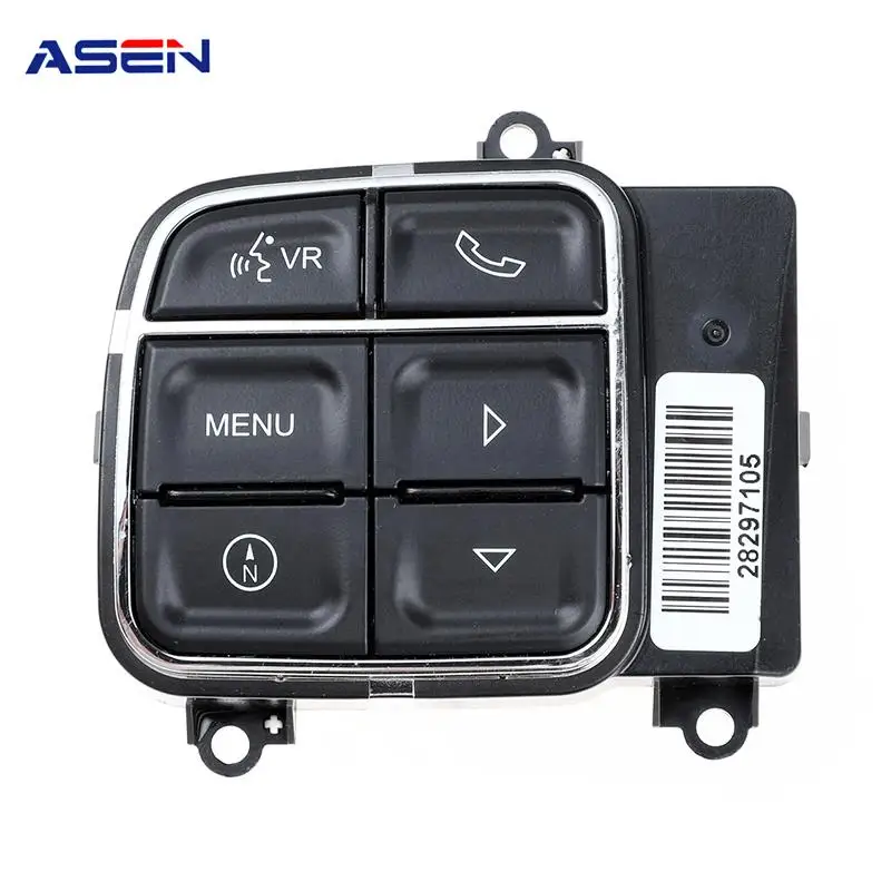 

56046405AB Car Steering Wheel Switch Cruise Control Button For Chrysler Dodge Jeep Wrangler Patriot Compass 2012-2017 56046094AF