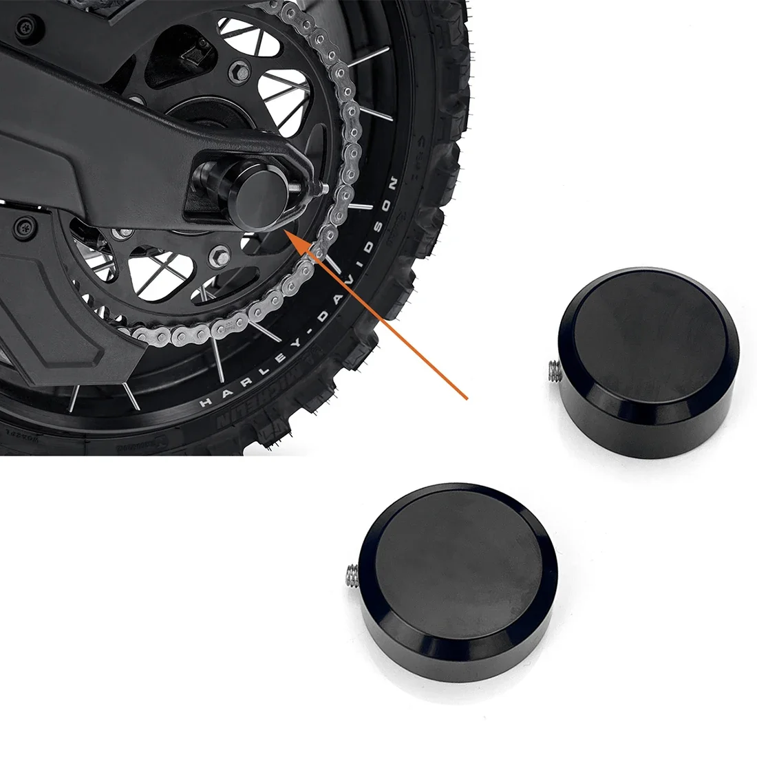 

Крышки гаек передней и задней оси для Harley PAN AMERICA 1250 S PA1250 Sportster S RH1250S RH 1250 2021 года выпуска и новее