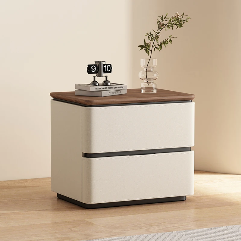 

Comfortable Style Bedside Table Storage Space Simple Decoration Night Table Modern Luxury Table De Chevet Bedroom Furniture