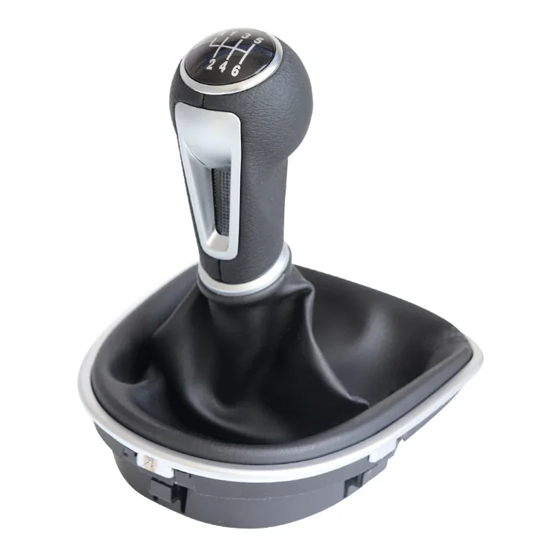 6 / 5 Speed Gear Stick Shift Knob Gaiter Boot Cover For Seat Leon II 2005-2012 Toledo III 2014 -2019 Altea XL Accessories