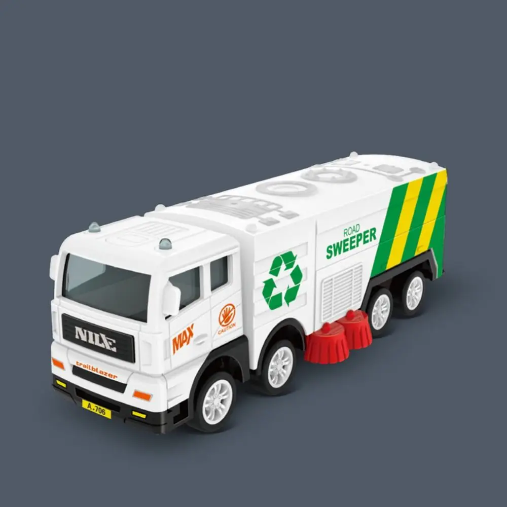 Cleaning Sprinkler Garbage Truck Rescue Car Sanitation Vehicle Simulation Car Educational Clean Trash Car Model Boys Gift