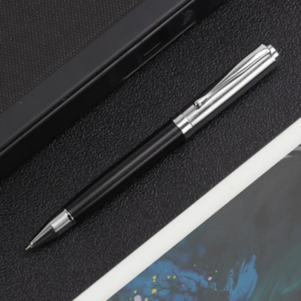 1pc High-Quality Personalized Ballpoint Pen in a Gift Box, Threaded Pen Body,Perfect for Signatures, Journaling and Traveling