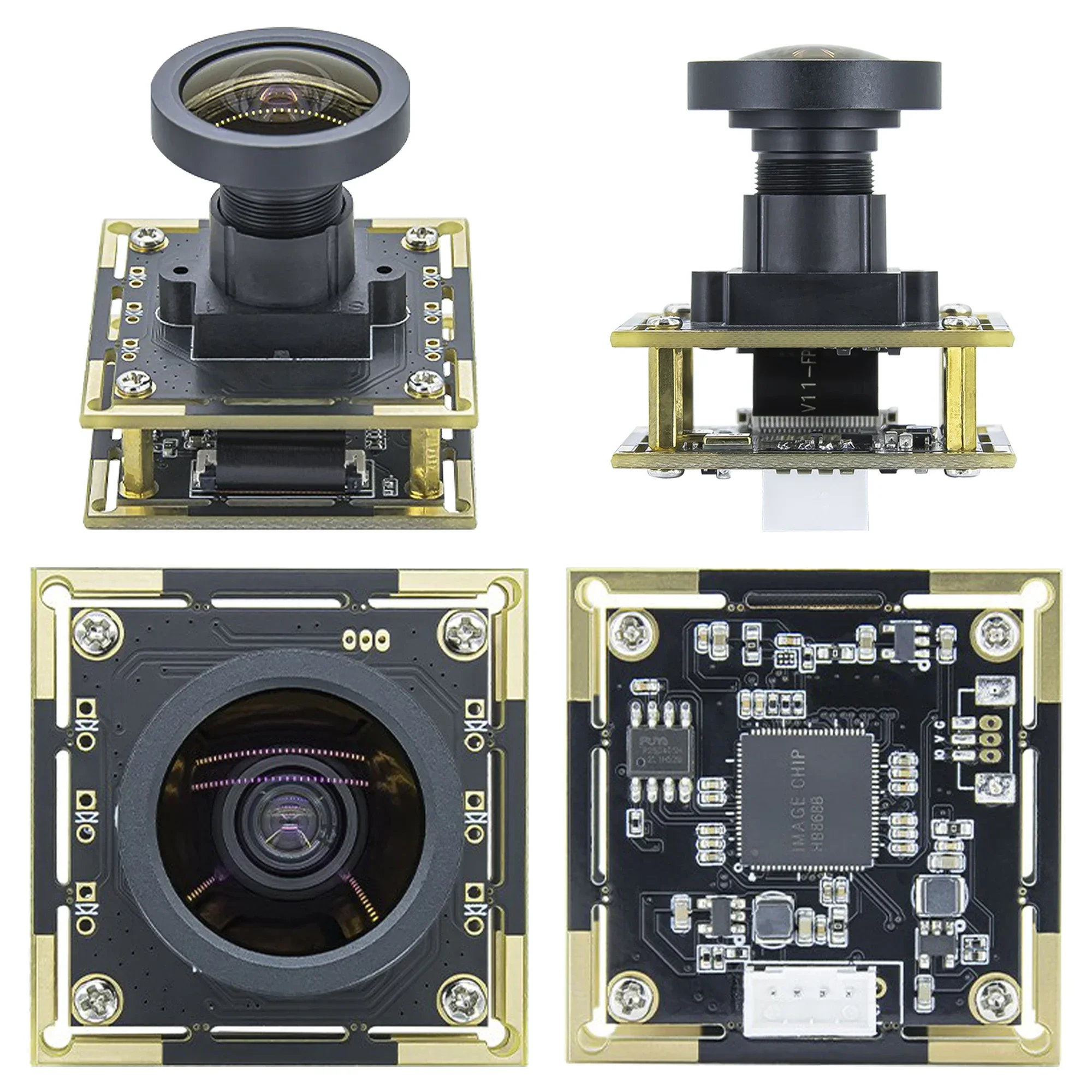 In stock Low-Illumination 8MP IMX678 HD CMOS Sensor Wide-Angle Lens 4K 30FPS High-Sensitivity USB Night Vision Camera Module view 3
