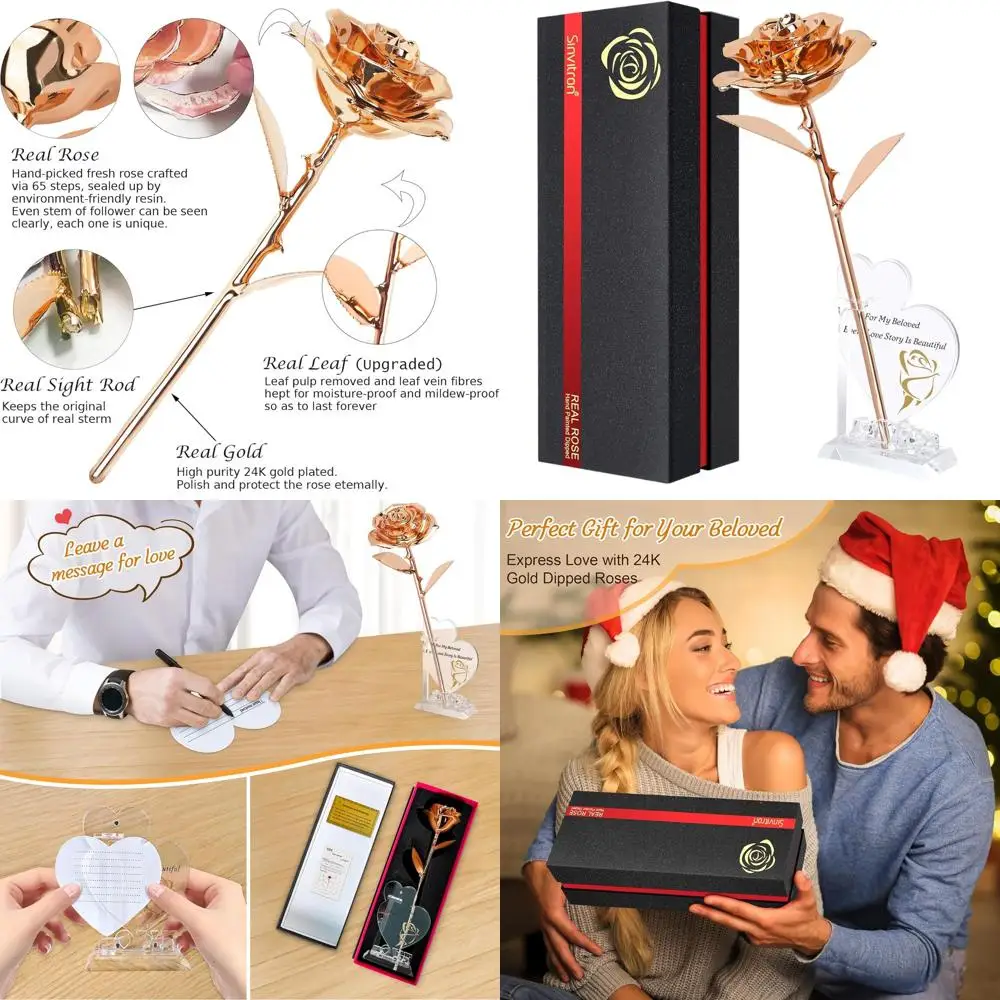 

Уникальная роза из 24-каратного золота, золотые цветы ручной работы, идеальные романтические подарки для особых случаев