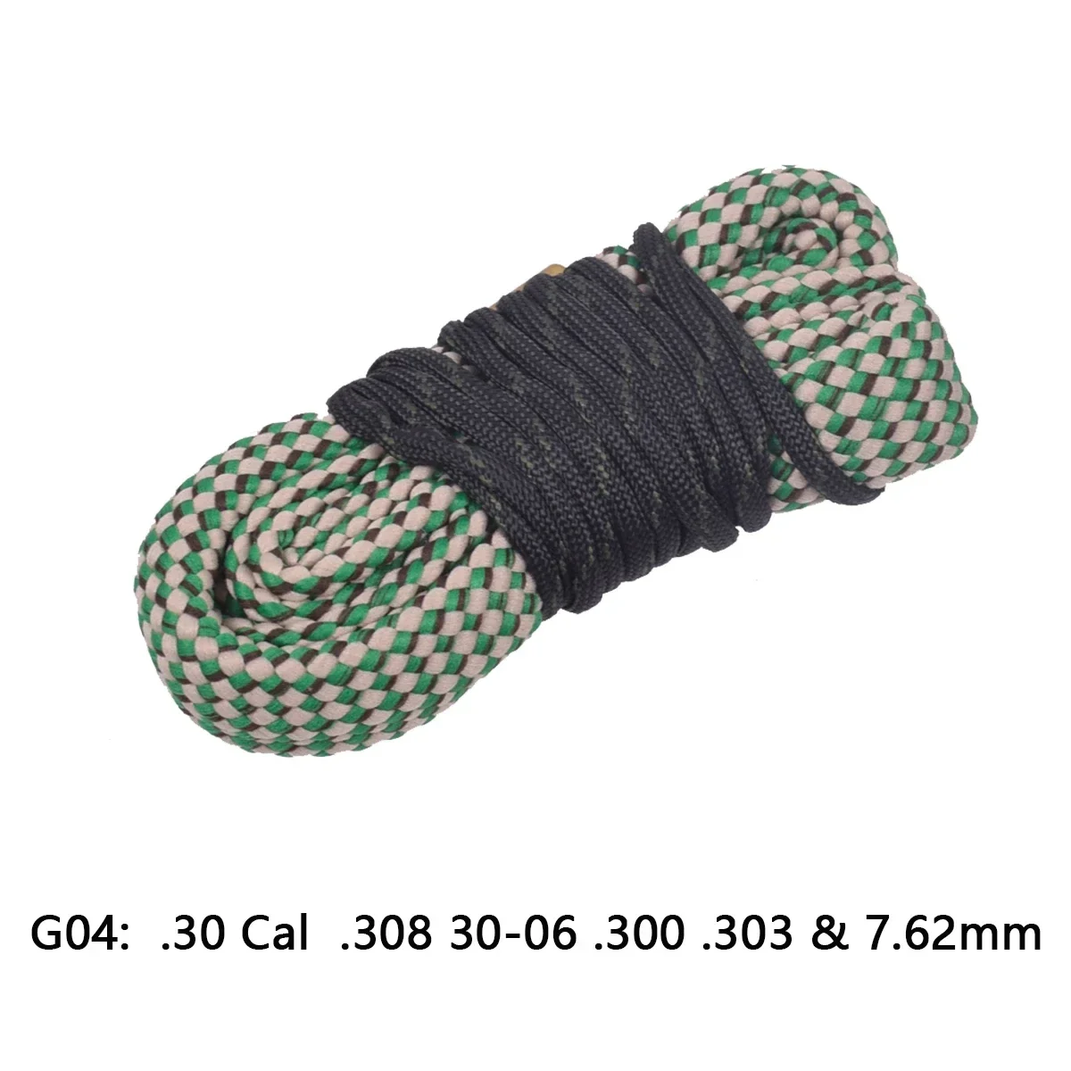 Kit per la pulizia della pistola tattica Mat Bore Cleaner fucile Barrel Caliber Rope 22LR 9x19mm 12GA 20GA .22 .223 .308 7.62x39 5.45x39 Ruger