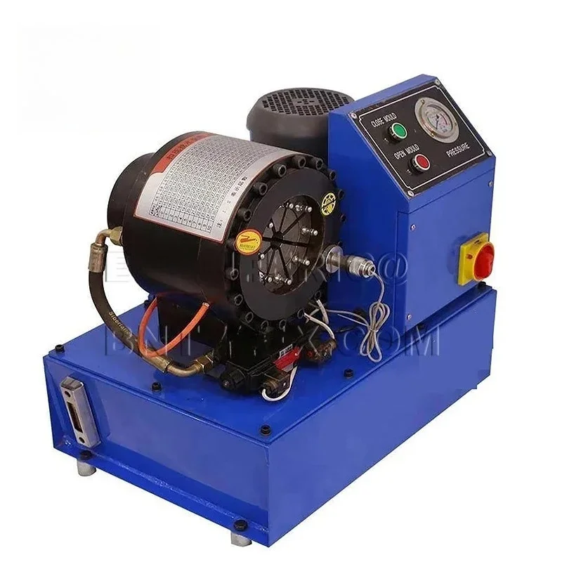 BNTP38 Hydraulic Hose Crimping Machine 1.5 Inch with 8 Sets of Dies for Professional Use in the Field of Hydraulics