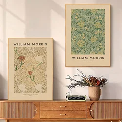 William Morris The Museum Esposizione d'arte Poster artistico Wall Art Poster retrò per la casa Nordic Home Decor