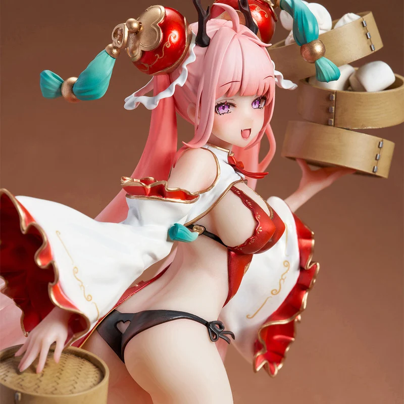 Genuine Original AniMester Long Xiaoling .Ver Anime Figure PVC 23cm Collectible Model Dolls Satuette Toys Ornament Gift