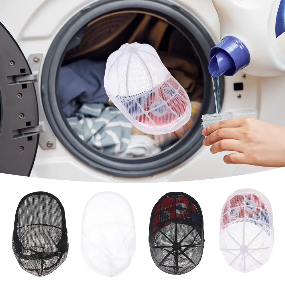 Baseball Cap Washing Cage for Washing Machine Ballcap Shaper Protector Holder Hat Washer Hat Bag