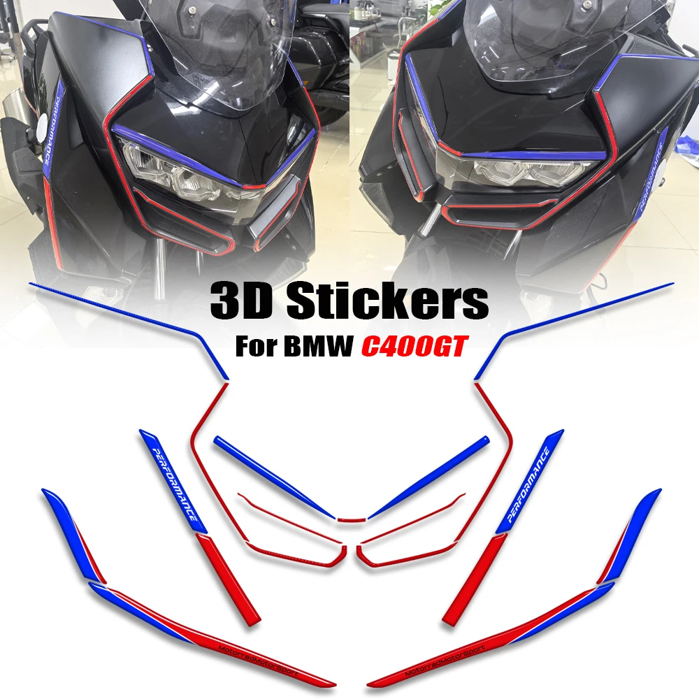 

3D Decorative Strip For BMW C400GT C 400 GT C400 Scooter Motorcycle Tank Body Front Face Fairing Fender Stickers Decals