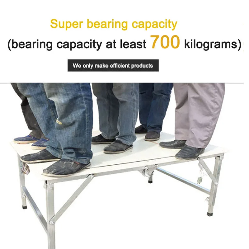 1.2×0.8M Multifunctional Folding Woodworking Table Saw, Portable 4-in-1 Telescopic Lifting Removable DIY Carpentry Workbench