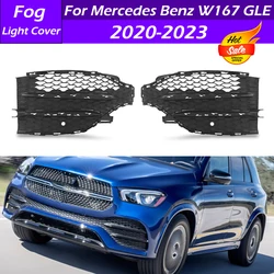 A1678857403 A1678857503 Front Bumper Lower Grille Grill Fog Light Frame Grilles Trim Cover For Mercedes-Benz W167 GLE 2020-2022