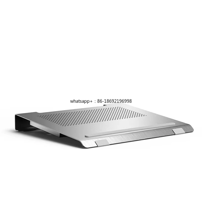 Laptop Radiator Base Gaming Laptop Computer Stand 17 Inch Aluminum Alloy Desktop Fan Cooling Stand