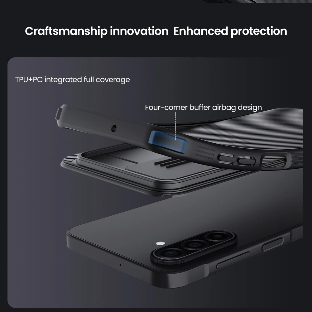 Für Samsung Galaxy A17 Hülle NILLKIN Slide Cases Objektivschutz-Hülle Rutschfeste Abdeckung Für Samsung Galaxy A17 – Detail 6
