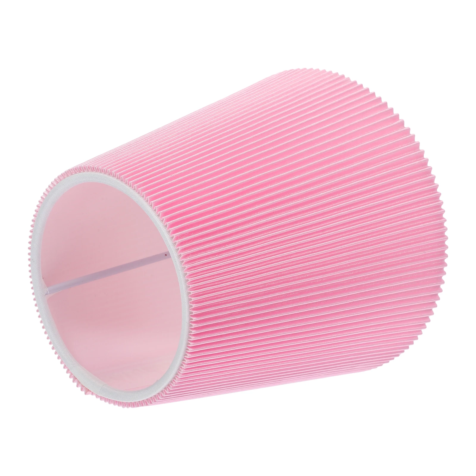 

Pleated Lampshade Light Cover Replacement Blue PVC Fabric 10x15cm Desk Lamps Office Unique Table Modern Living Room Side